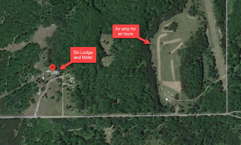 Fonro Lodge Resort Motel (Cole Creek) - Aerial Photo (newer photo)